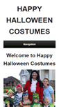 Mobile Screenshot of happy-halloween-costumes.com